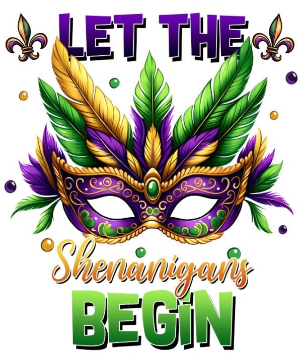 Heat transfers Iron on stickers  mardi gras 4 for Tshirts Iron on Decal Patches Stickers Clothes Hat Pillows DIY Crafts