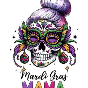 Heat transfers Iron on stickers  mardi gras 7 for Tshirts Iron on Decal Patches Stickers Clothes Hat Pillows DIY Crafts