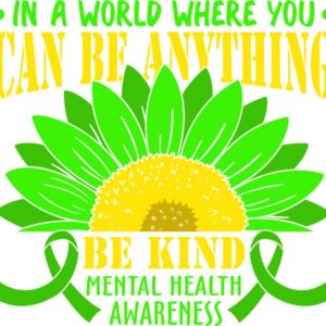 Heat transfers Iron on stickers  mental heath 25 for Tshirts Iron on Decal Patches Stickers Clothes Hat Pillows DIY Crafts