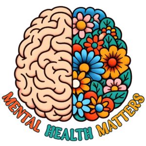 Heat transfers Iron on stickers  mental heath 41 for Tshirts Iron on Decal Patches Stickers Clothes Hat Pillows DIY Crafts