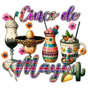 Heat transfers Iron on stickers  mexico mexican festival 27 for Tshirts Iron on Decal Patches Stickers Clothes Hat Pillows DIY Crafts