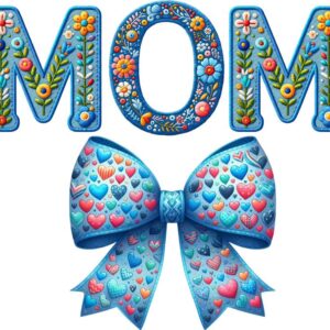 Heat transfers Iron on stickers  mom mother mama 1194 for Tshirts Iron on Decal Patches Stickers Clothes Hat Pillows DIY Crafts