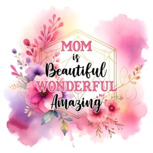 Heat transfers Iron on stickers  mom mother mama 1211 for Tshirts Iron on Decal Patches Stickers Clothes Hat Pillows DIY Crafts