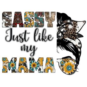 Heat transfers Iron on stickers  mom mother mama 1254 for Tshirts Iron on Decal Patches Stickers Clothes Hat Pillows DIY Crafts