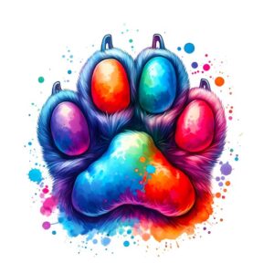 Heat transfers Iron on stickers pet dog cat pow mom mother mama 1356 for Tshirts Iron on Decal Patches Stickers Clothes Hat Pillows DIY Crafts