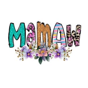 Heat transfers Iron on stickers  mom mother mama 1359 for Tshirts Iron on Decal Patches Stickers Clothes Hat Pillows DIY Crafts