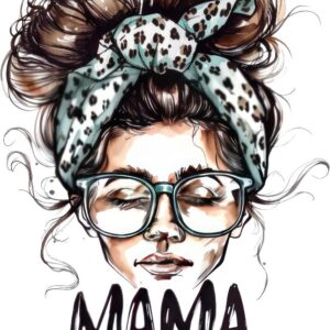 Heat transfers Iron on stickers  mom mother mama 1401 for Tshirts Iron on Decal Patches Stickers Clothes Hat Pillows DIY Crafts
