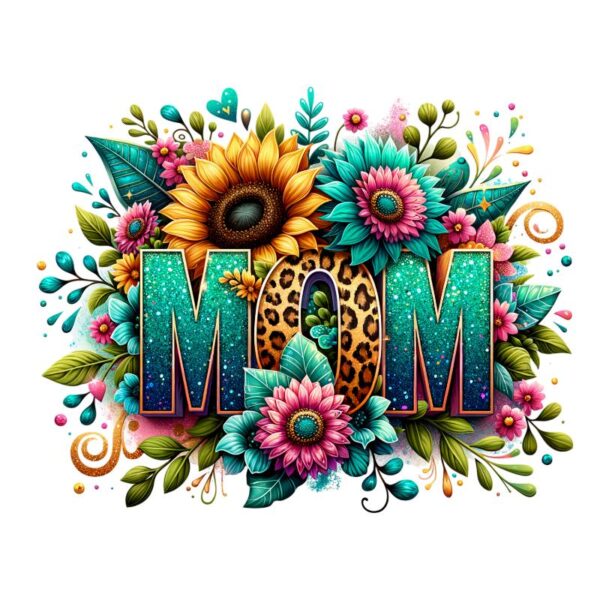Heat transfers Iron on stickers  mom mother mama 1403 for Tshirts Iron on Decal Patches Stickers Clothes Hat Pillows DIY Crafts