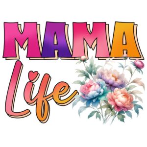 Heat transfers Iron on stickers  mom mother mama 1433 for Tshirts Iron on Decal Patches Stickers Clothes Hat Pillows DIY Crafts