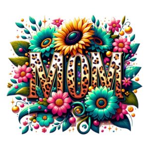 Heat transfers Iron on stickers  mom mother mama 1458 for Tshirts Iron on Decal Patches Stickers Clothes Hat Pillows DIY Crafts