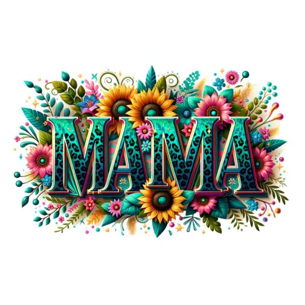 Heat transfers Iron on stickers  mom mother mama 1493 for Tshirts Iron on Decal Patches Stickers Clothes Hat Pillows DIY Crafts