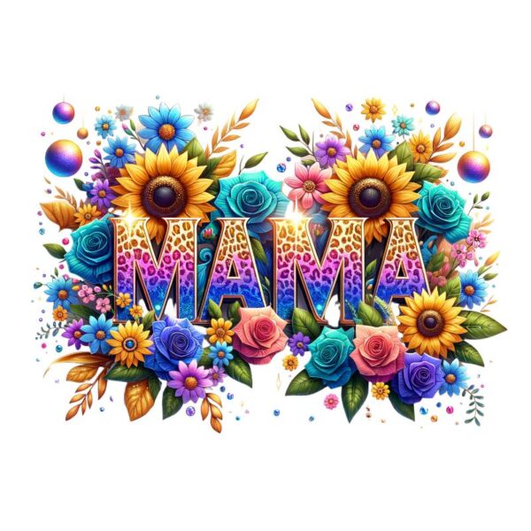 Heat transfers Iron on stickers  mom mother mama 1494 for Tshirts Iron on Decal Patches Stickers Clothes Hat Pillows DIY Crafts