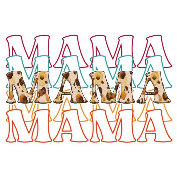 Heat transfers Iron on stickers  mom mother mama 1516 for Tshirts Iron on Decal Patches Stickers Clothes Hat Pillows DIY Crafts