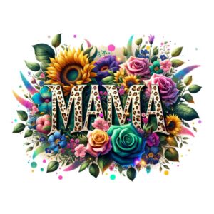 Heat transfers Iron on stickers  mom mother mama 1517 for Tshirts Iron on Decal Patches Stickers Clothes Hat Pillows DIY Crafts