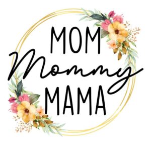 Heat transfers Iron on stickers  mom mother mama 1532 for Tshirts Iron on Decal Patches Stickers Clothes Hat Pillows DIY Crafts