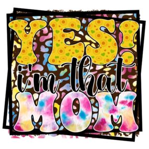 Heat transfers Iron on stickers  mom mother mama 1548 for Tshirts Iron on Decal Patches Stickers Clothes Hat Pillows DIY Crafts
