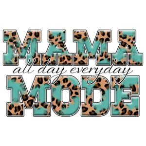 Heat transfers Iron on stickers  mom mother mama 1556 for Tshirts Iron on Decal Patches Stickers Clothes Hat Pillows DIY Crafts