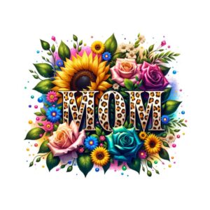 Heat transfers Iron on stickers  mom mother mama 1588 for Tshirts Iron on Decal Patches Stickers Clothes Hat Pillows DIY Crafts