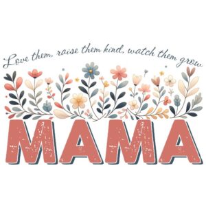 Heat transfers Iron on stickers  mom mother mama 1605 for Tshirts Iron on Decal Patches Stickers Clothes Hat Pillows DIY Crafts