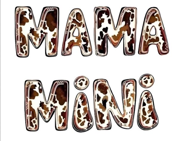 Heat transfers Iron on stickers  mom mother mama 1715 for Tshirts Iron on Decal Patches Stickers Clothes Hat Pillows DIY Crafts