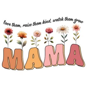 Heat transfers Iron on stickers  mom mother mama 1752 for Tshirts Iron on Decal Patches Stickers Clothes Hat Pillows DIY Crafts