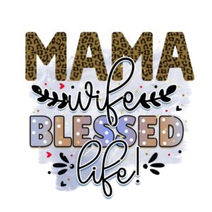 Heat transfers Iron on stickers  mom mother mama 1864 for Tshirts Iron on Decal Patches Stickers Clothes Hat Pillows DIY Crafts