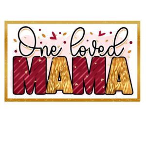 Heat transfers Iron on stickers  mom mother mama 1913 for Tshirts Iron on Decal Patches Stickers Clothes Hat Pillows DIY Crafts