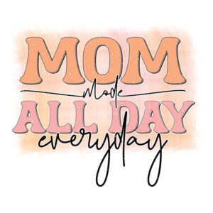 Heat transfers Iron on stickers  mom mother mama 1931 for Tshirts Iron on Decal Patches Stickers Clothes Hat Pillows DIY Crafts