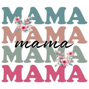 Heat transfers Iron on stickers  mom mother mama 1934 for Tshirts Iron on Decal Patches Stickers Clothes Hat Pillows DIY Crafts