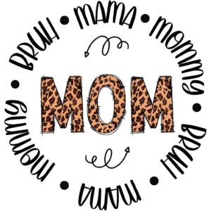 Heat transfers Iron on stickers  mom mother mama 2069 for Tshirts Iron on Decal Patches Stickers Clothes Hat Pillows DIY Crafts