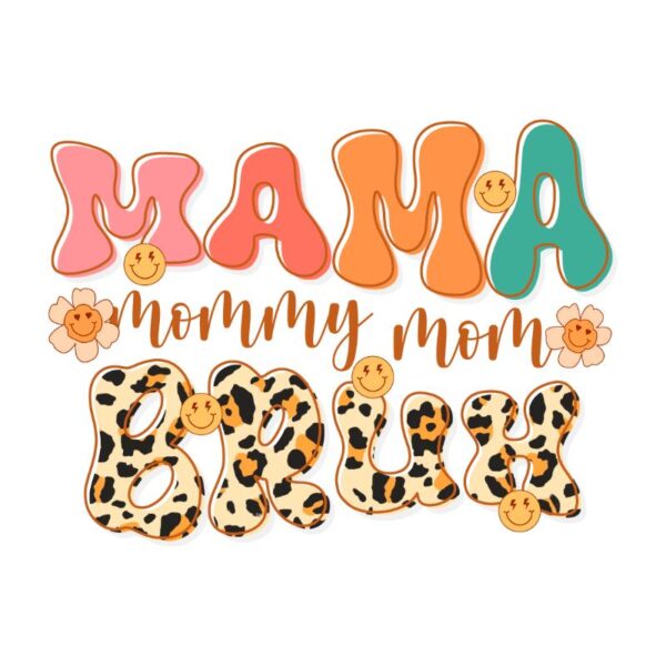 Heat transfers Iron on stickers  mom mother mama 2179 for Tshirts Iron on Decal Patches Stickers Clothes Hat Pillows DIY Crafts