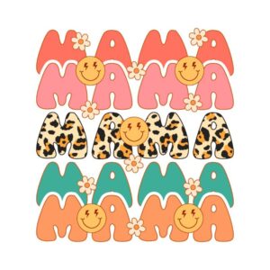 Heat transfers Iron on stickers  mom mother mama 2184 for Tshirts Iron on Decal Patches Stickers Clothes Hat Pillows DIY Crafts