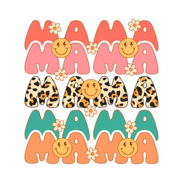Heat transfers Iron on stickers  mom mother mama 2184 for Tshirts Iron on Decal Patches Stickers Clothes Hat Pillows DIY Crafts