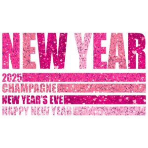 Heat transfers Iron on stickers  new year 17 for Tshirts Iron on Decal Patches Stickers Clothes Hat Pillows DIY Crafts