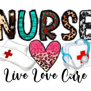 Heat transfers Iron on stickers  nurse cancer 113 for Tshirts Iron on Decal Patches Stickers Clothes Hat Pillows DIY Crafts