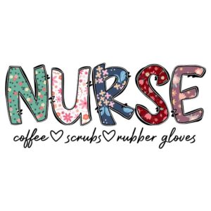 Heat transfers Iron on stickers  nurse cancer 147 for Tshirts Iron on Decal Patches Stickers Clothes Hat Pillows DIY Crafts