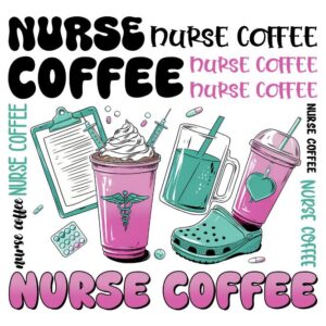 Heat transfers Iron on stickers  nurse cancer 148 for Tshirts Iron on Decal Patches Stickers Clothes Hat Pillows DIY Crafts