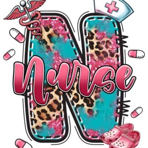 Heat transfers Iron on stickers  nurse cancer 160 for Tshirts Iron on Decal Patches Stickers Clothes Hat Pillows DIY Crafts