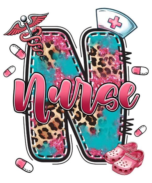 Heat transfers Iron on stickers  nurse cancer 160 for Tshirts Iron on Decal Patches Stickers Clothes Hat Pillows DIY Crafts