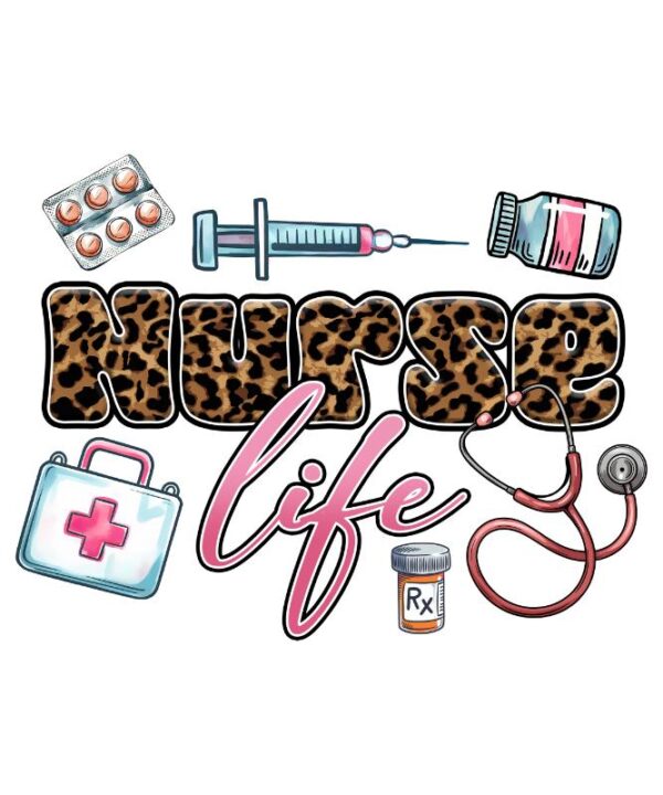 Heat transfers Iron on stickers  nurse cancer 161 for Tshirts Iron on Decal Patches Stickers Clothes Hat Pillows DIY Crafts