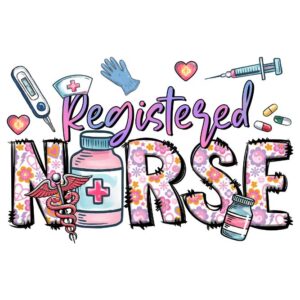 Heat transfers Iron on stickers  nurse cancer 163 for Tshirts Iron on Decal Patches Stickers Clothes Hat Pillows DIY Crafts