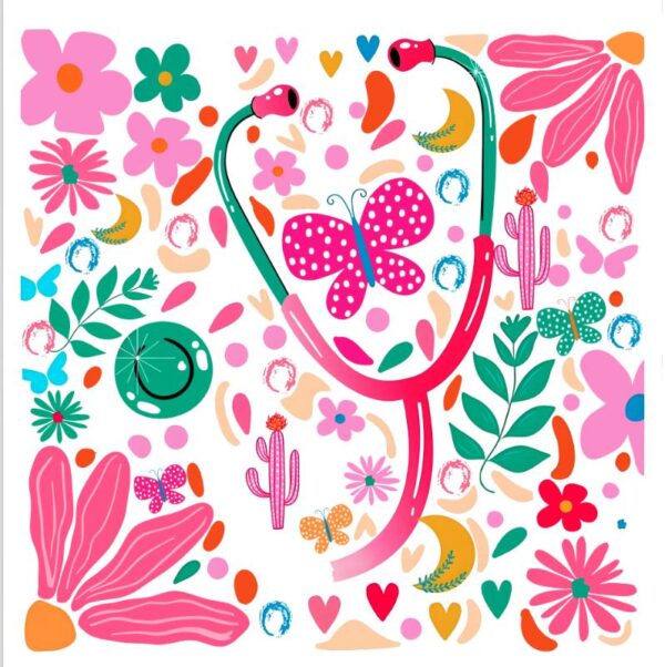 Heat transfers Iron on stickers  nurse cancer 169 for Tshirts Iron on Decal Patches Stickers Clothes Hat Pillows DIY Crafts