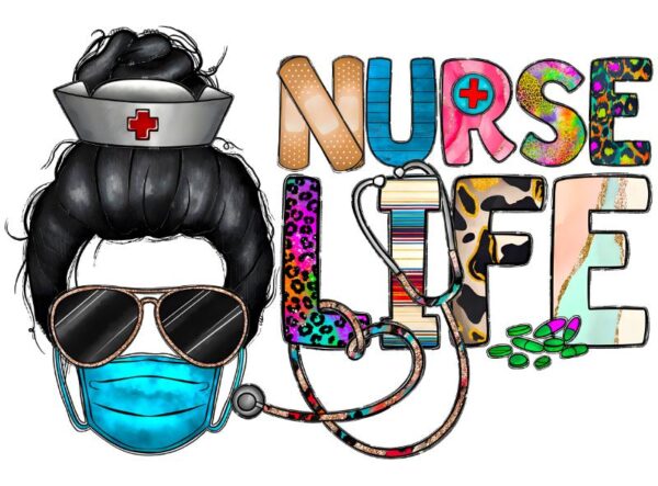 Heat transfers Iron on stickers  nurse cancer 170 for Tshirts Iron on Decal Patches Stickers Clothes Hat Pillows DIY Crafts