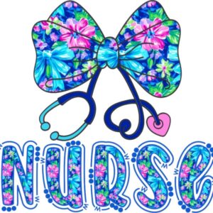 Heat transfers Iron on stickers  nurse cancer 207 for Tshirts Iron on Decal Patches Stickers Clothes Hat Pillows DIY Crafts