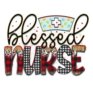 Heat transfers Iron on stickers  nurse cancer 243 for Tshirts Iron on Decal Patches Stickers Clothes Hat Pillows DIY Crafts