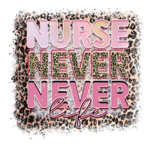Heat transfers Iron on stickers  nurse cancer 248 for Tshirts Iron on Decal Patches Stickers Clothes Hat Pillows DIY Crafts