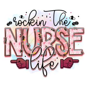 Heat transfers Iron on stickers  nurse cancer 250 for Tshirts Iron on Decal Patches Stickers Clothes Hat Pillows DIY Crafts