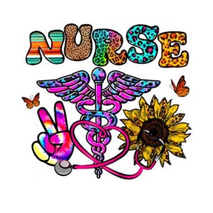 Heat transfers Iron on stickers  nurse cancer 4 for Tshirts Iron on Decal Patches Stickers Clothes Hat Pillows DIY Crafts