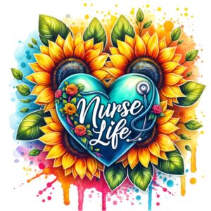 Heat transfers Iron on stickers  nurse cancer 66 for Tshirts Iron on Decal Patches Stickers Clothes Hat Pillows DIY Crafts