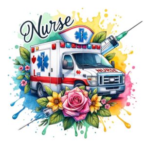 Heat transfers Iron on stickers  nurse cancer 89 for Tshirts Iron on Decal Patches Stickers Clothes Hat Pillows DIY Crafts